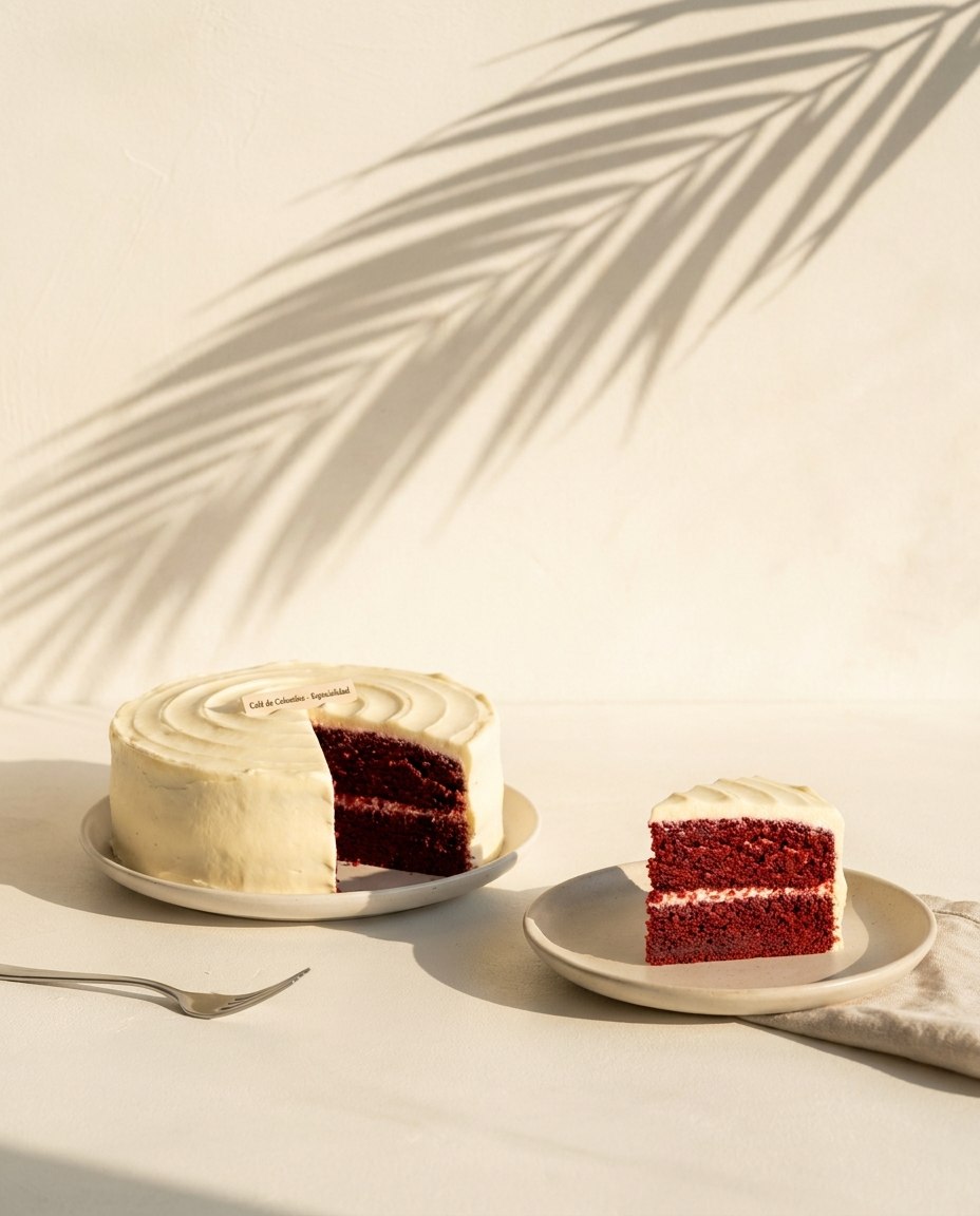 Torta red velvet y repostería